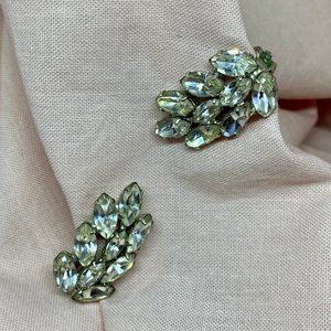 Vintage Rhinestone Earrings